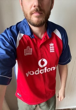 2000s England ODI Cricket Home Shirt 