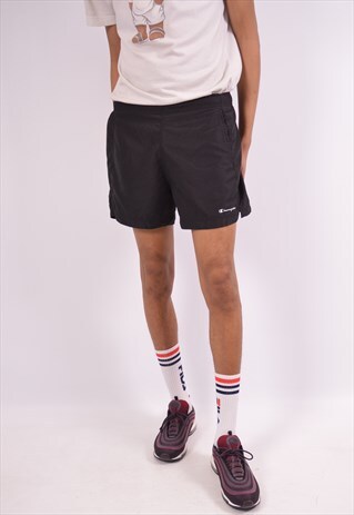 VINTAGE CHAMPION SHORTS BLACK