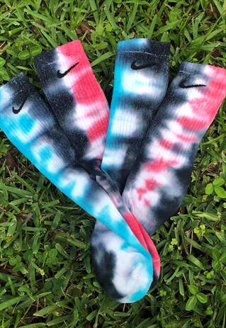 2 PACK- NIKE TIE DYE SOCKS