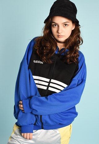 Y2K ADIDAS ATHLEISURE SPORTS OVERSIZED TRACKSUIT JACKET