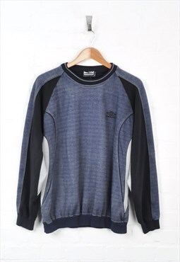 Vintage Umbro Sweater Blue Medium CV0611