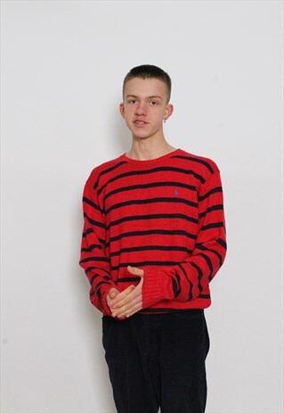 VINTAGE POLO RALPH LAUREN KNITTED JUMPER