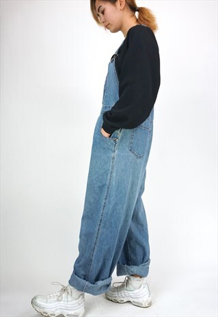 VINTAGE 90'S DENIM DUNGAREES