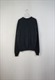 VINTAGE CHAMPION SWEATSHIRT CLASSIC SPORT IN BLACK M