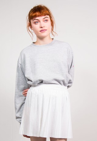 VINTAGE 90'S GREY CHAMPION SWEATSHIRT JUMPER