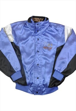 Vintage 80s Ski Jacket Retro Block Colour Ladies Medium