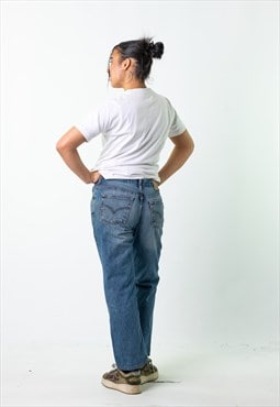 Blue Denim 90s Levi's 503 Cargo Skater Trousers Pants Jeans