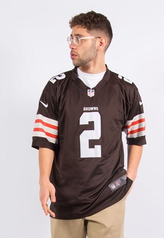 NFL JERSEY CLEVELAND BROWNS AMERICAN FOOTBALL SHIRT