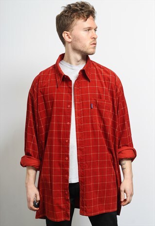 VINTAGE CORDUROY CORD SHIRT