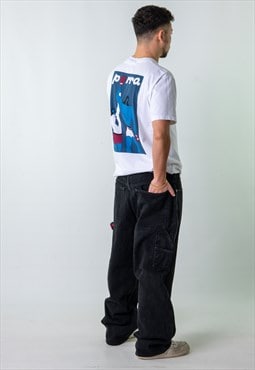 Black 90s Tommy Hilfiger  Cargo Skater Trousers