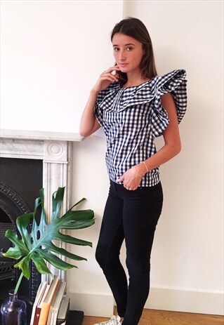 EFRA RUFFLE BLOUSE