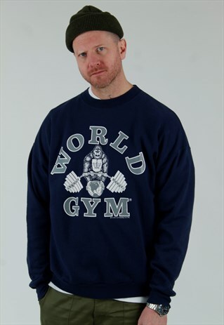 1996 WORLD GYM USA GRAPHIC SWEATSHIRT