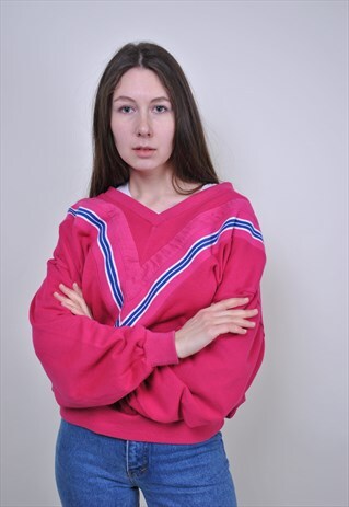 VINTAGE PINK DISCO SWEATSHIRT