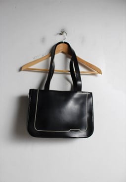 VIntage Y2K MEXX Faux Leather Handbag Black
