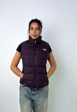 Purple 90s The North Face 700 Series Puffer Jacket Coat Gile