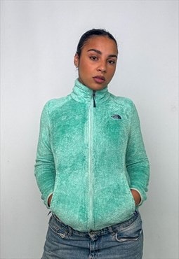 Turquoise y2ks The North Face Fleece