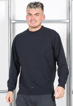 Vintage Dickies Sweatshirt in Navy Crewneck Jumper Small