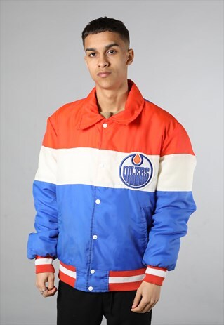 STRIPED BRIGHTLY COLOURED BOMBER JACKET