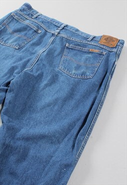 Vintage Dickies Denim Jeans in Blue Carpenter Trousers W42