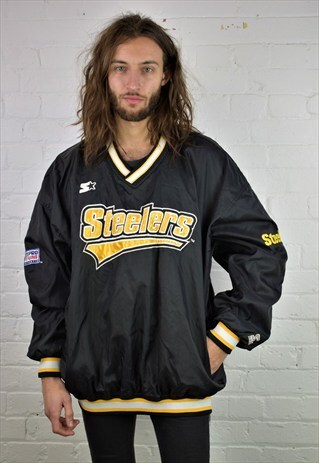 VINTAGE 90'S NFL PROLINE NYLON BASKETBALL SWEATSHIRT