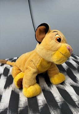 Disney store exclusive the lion king simba plush toy 