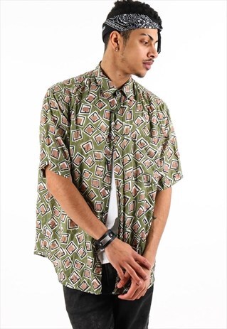 VINTAGE PATTERN SHIRT PSAW179D