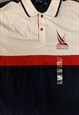 NAUTICA POLO SHIRT SHORT SLEEVE TOP PRINT LOGO