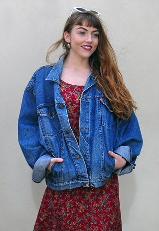 VINTAGE LEVI'S JACKET IN BLUE DENIM 1990S
