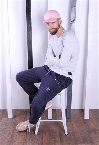VINTAGE ADIDAS TRACKSUIT BOTTOMS/ PANTS BRANDED SPORTSWEAR