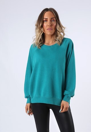 SWEATSHIRT JUMPER OVERSIZED PLAIN UK 18 (3EA)
