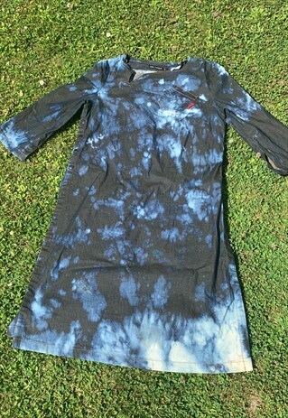 VINTAGE SKIRT REWORKED TIEDYE