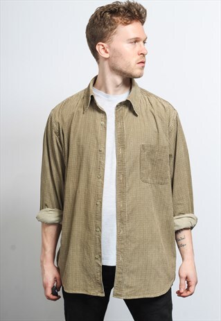 VINTAGE CORDUROY CORD SHIRT
