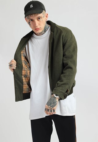 VINTAGE BURBERRY WOOLEN JACKET