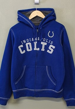 Vintage NFL Colts Fleece Lined Hoodie With Logo Women's