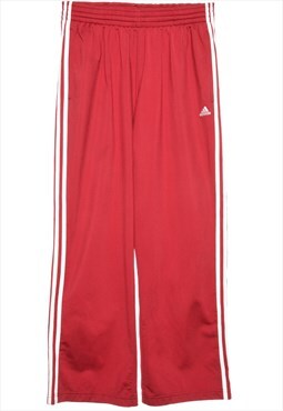 Red Adidas Track Pants - W32