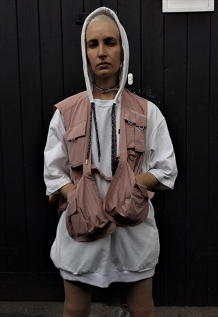 UNISEX MULTI FUNCTIONAL UTILITY GILET VEST JACKET CARGO TOP