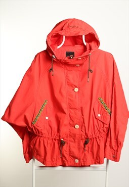 Vintage G by Guess Windbreaker Hoodied Jacket Red