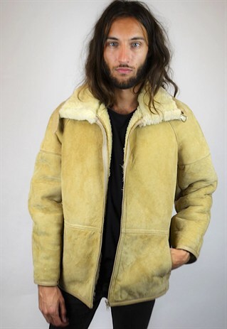 VINTAGE 90'S SHEARLING JACKET