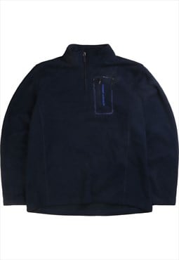 Vintage 90's Under Armour Sweatshirt Fleece Lined Quarter