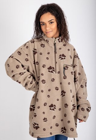 VINTAGE JACK WOLFSKIN FLEECE SWEATSHIRT MW7
