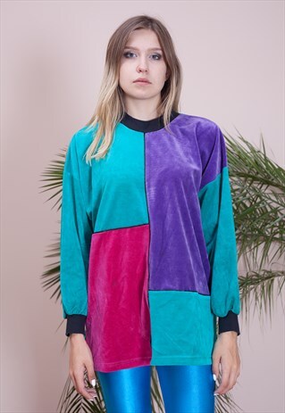OLD SCHOOL D'N'B COLOUR BLOCK TRACKSUIT JACKET
