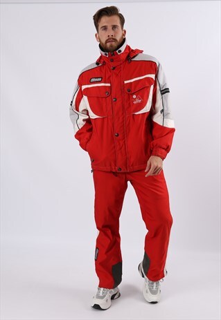 FRENCY'S SKI 2 PIECE SALOPETTES JACKET TROUSERS M / L (68D)
