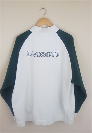 vintage lacoste sweatshirt