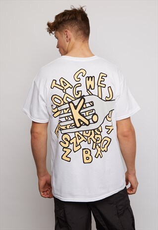 SPAGHETTI WHITE TEE