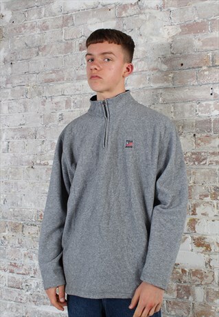 VINTAGE POLO RALPH LAUREN 1/4 ZIP SWEATSHIRT