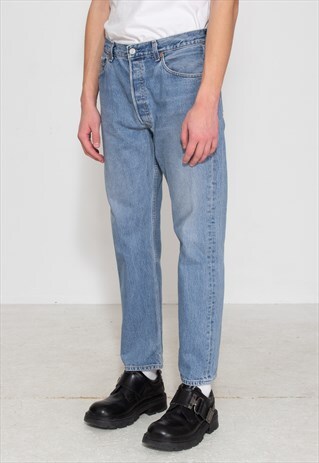 VINTAGE BLUE LEVI'S 501 FIT DENIM JEANS