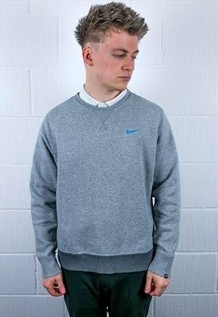 VINTAGE NIKE GREY SWEATSHIRT