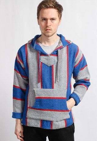 VINTAGE BAJA MEXICAN HOODIE