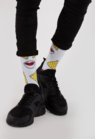 WHITE TORTILLA SOCKS