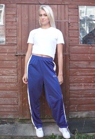VINTAGE CHAMPION TRACK PANTS ORIGINAL 90S LARGE SPORTSWEAR
